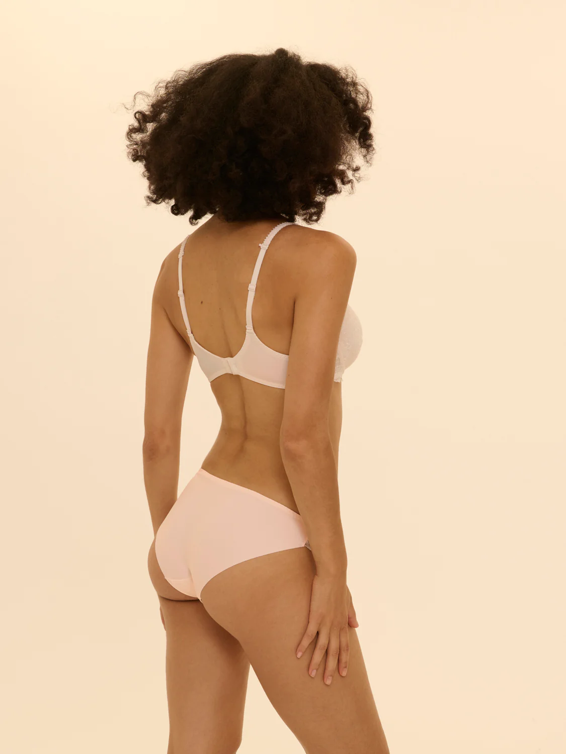 3D plunge bra - Sakura pink - Image 8