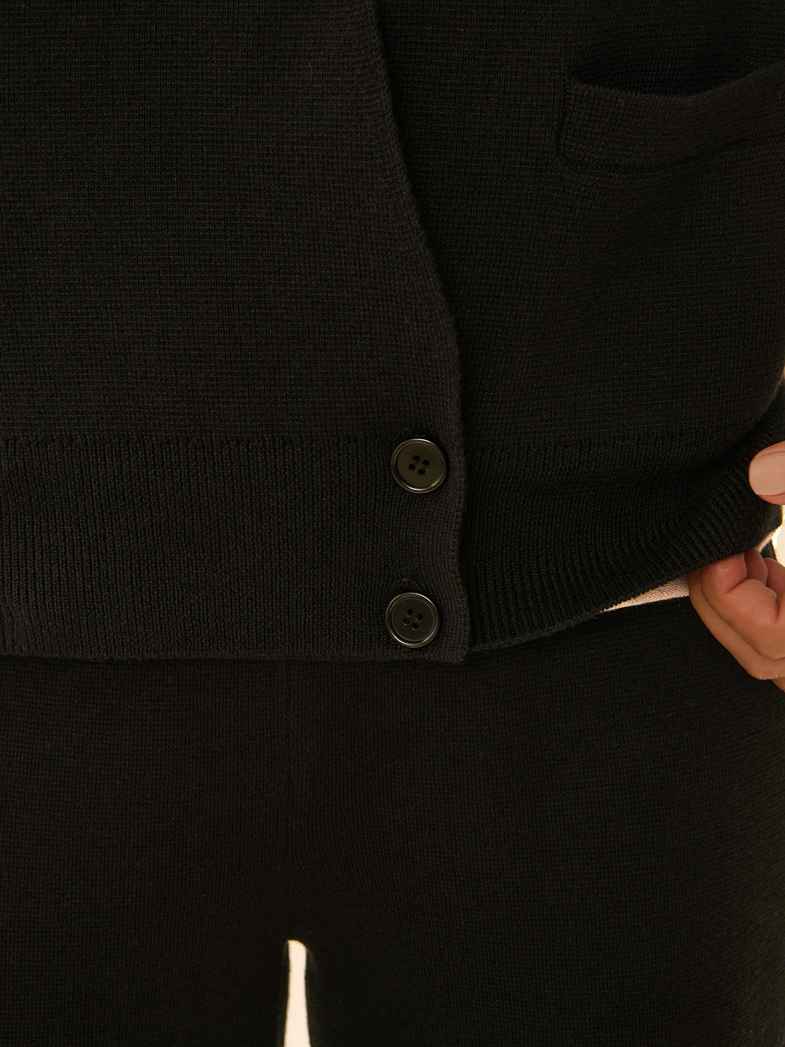 Cardigan - Black - Image 5