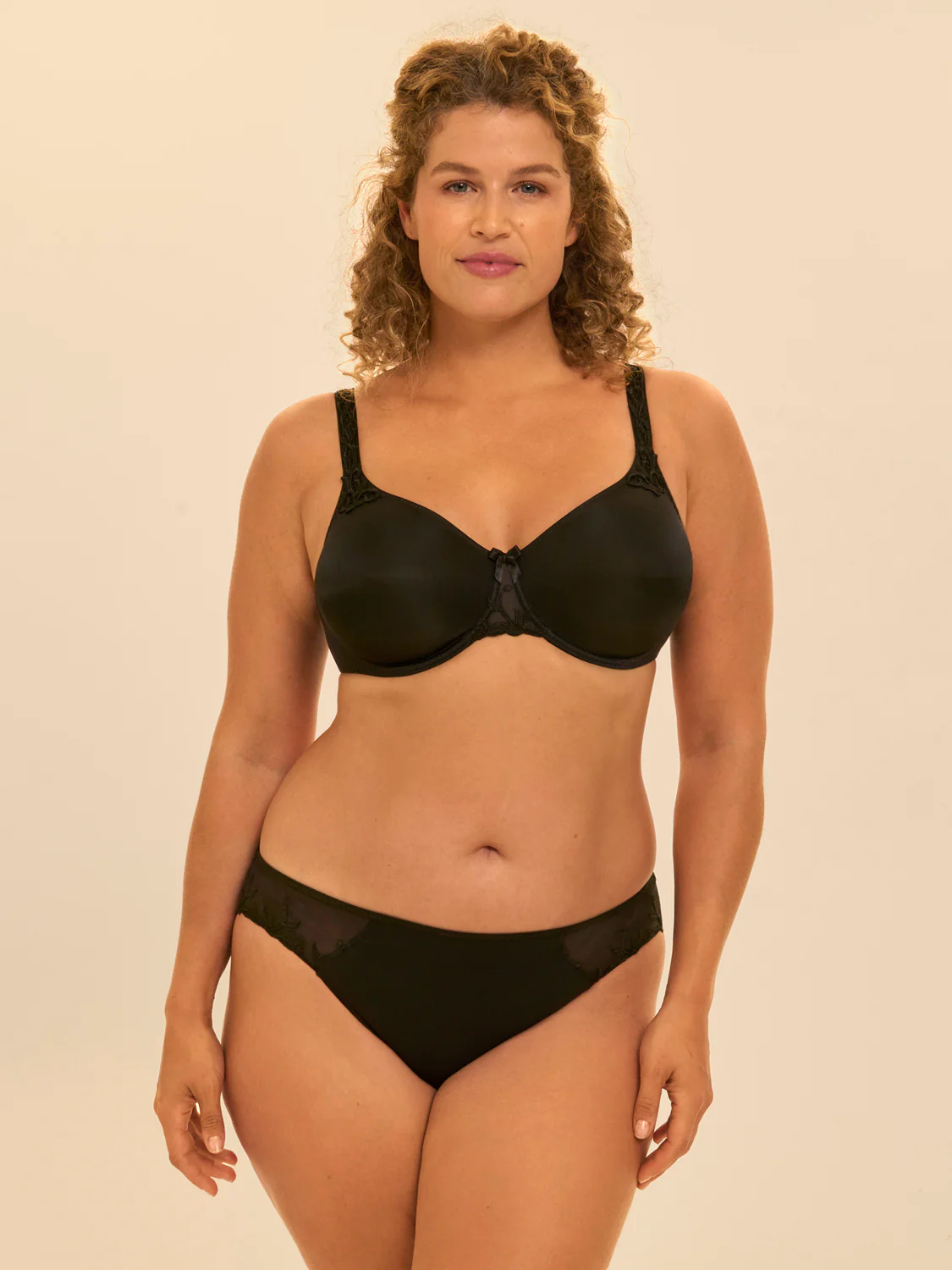 Cotton slip - Black - Image 6