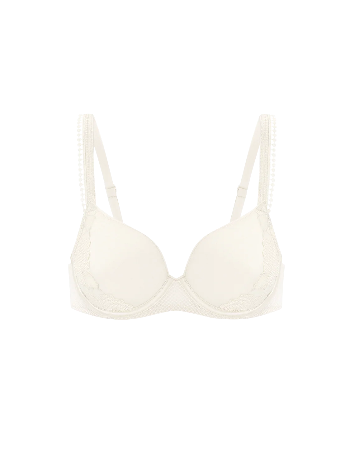 3D plunge bra - Natural - Image 4