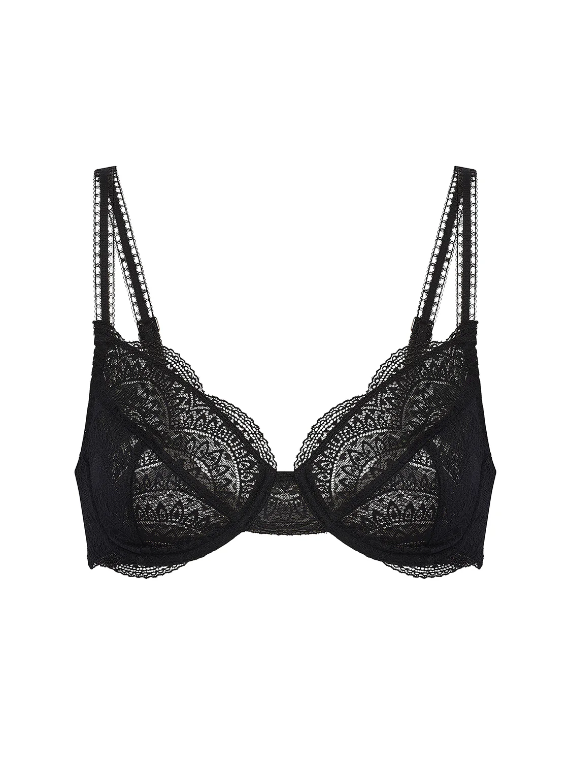 Full cup bra - Black - Image 6