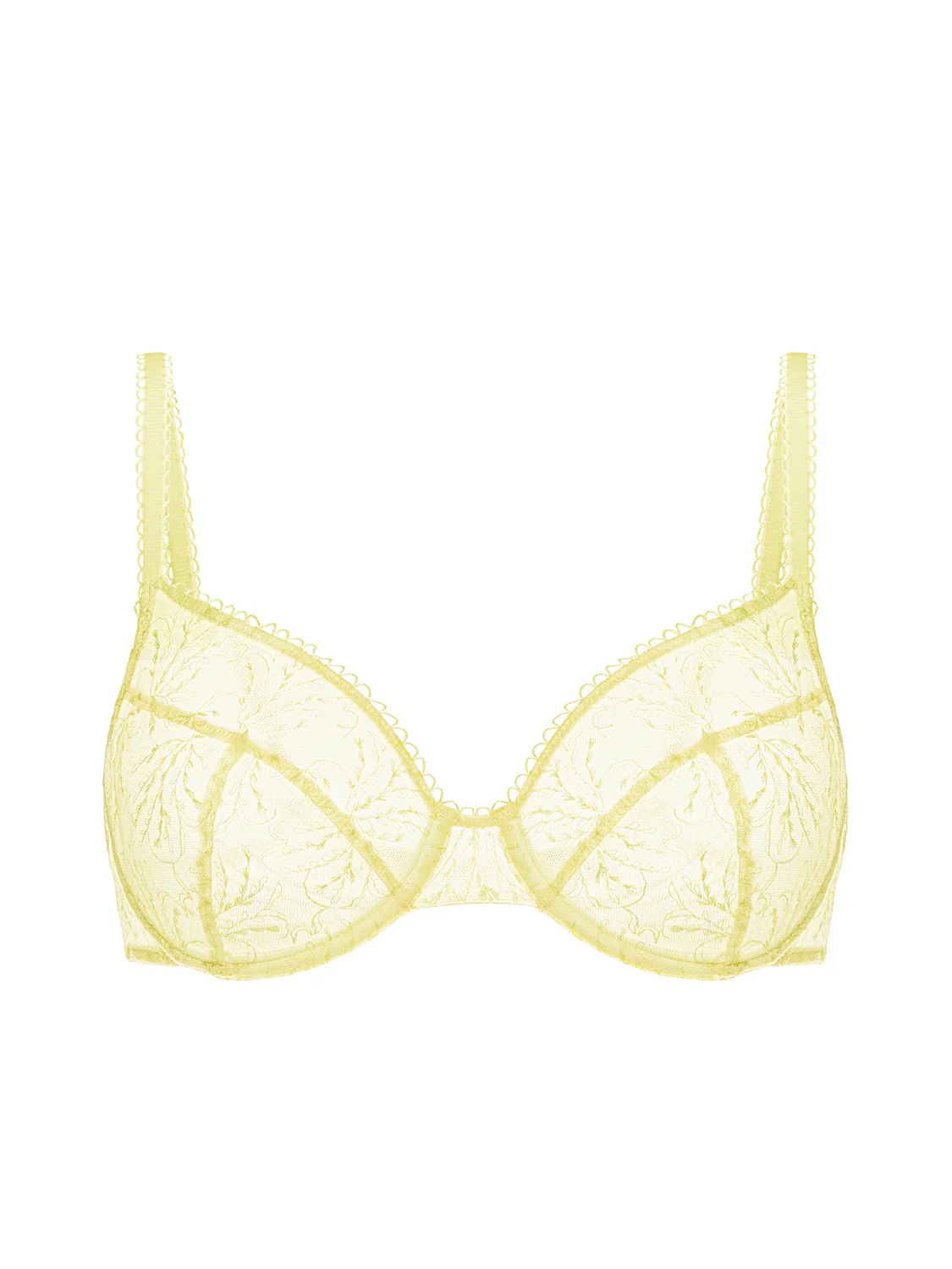 Full cup bra - Yuzu Yellow - Image 4