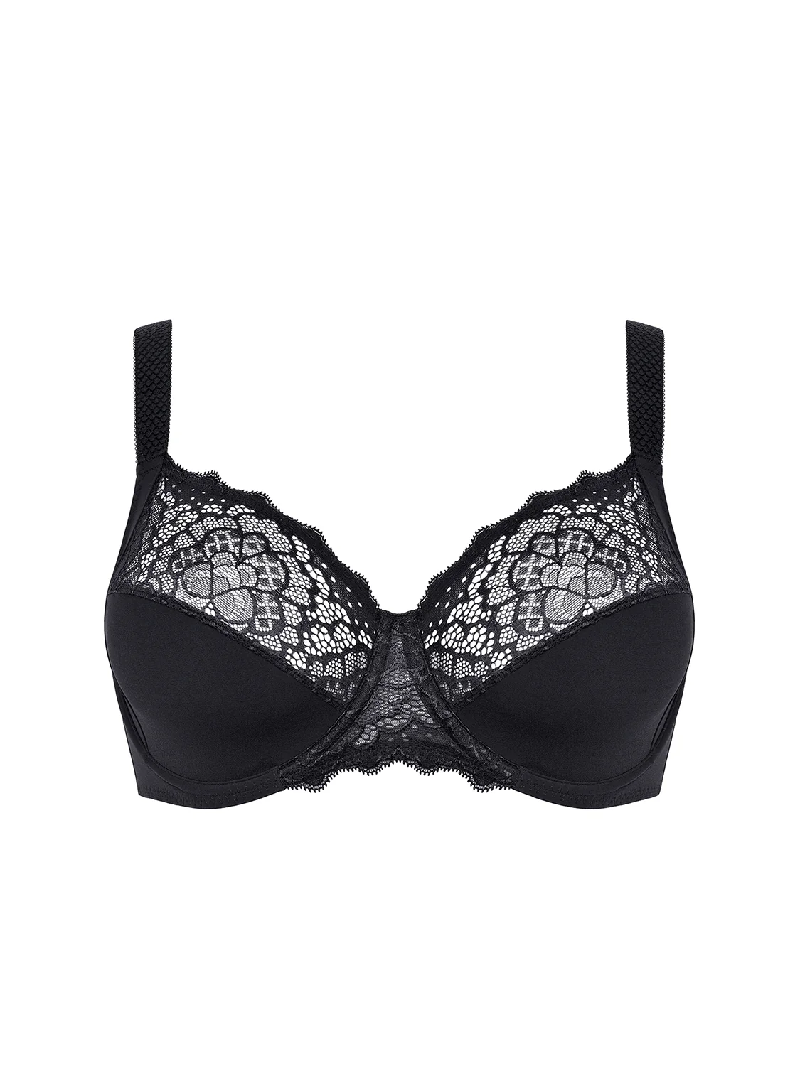 Full cup support bra - Black - Image 7