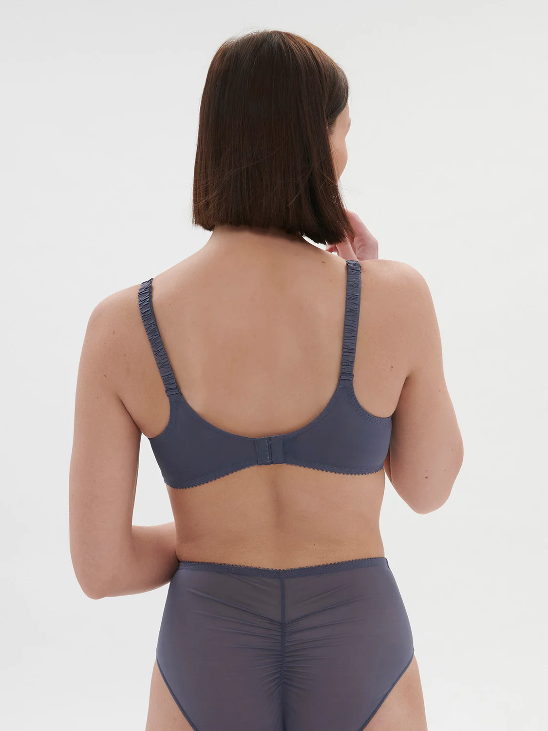 Full cup support bra - Cinder Blue - Image 3