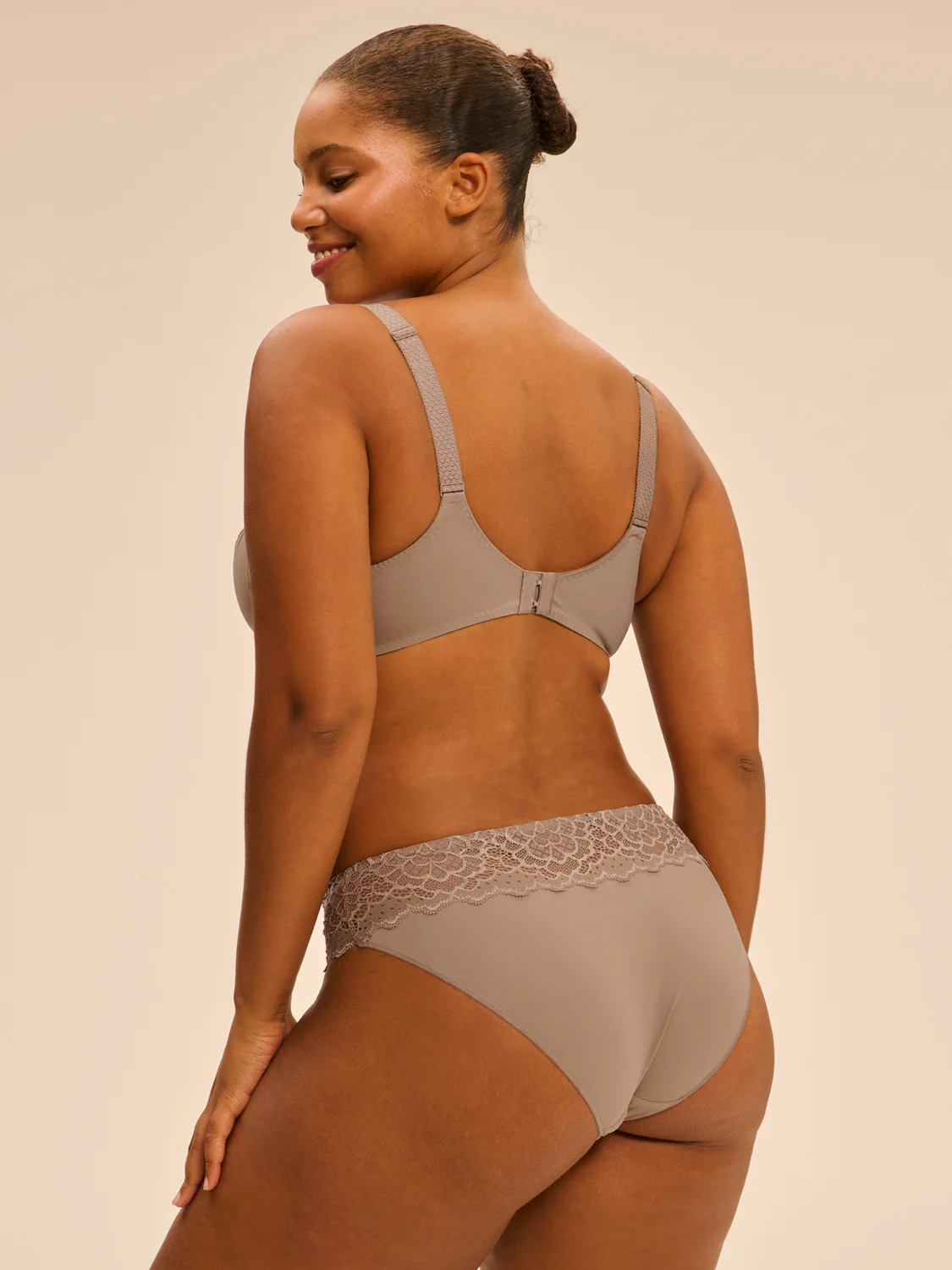Full cup support bra - Grege - Image 5