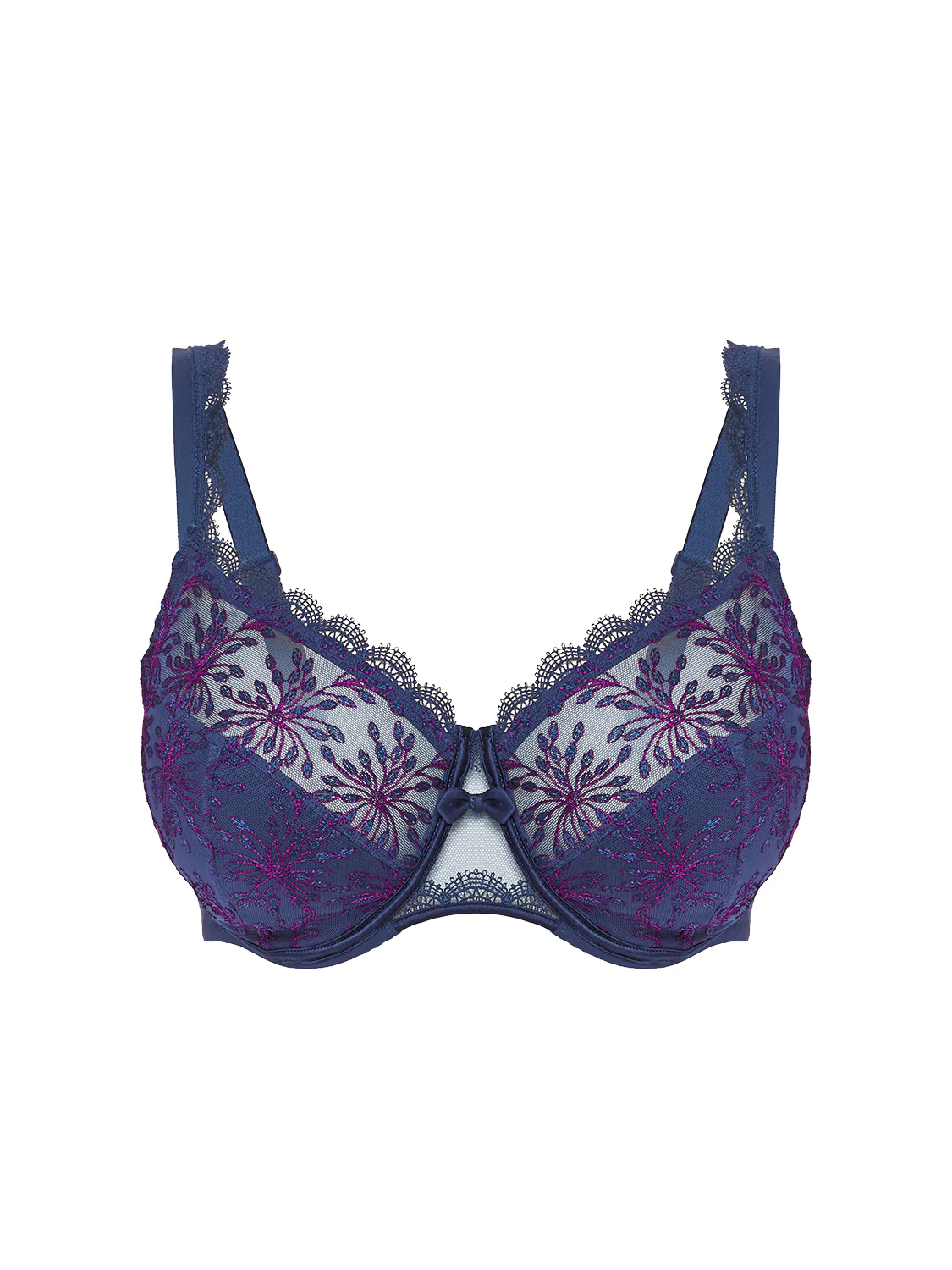 Full cup support bra - Midnight - Image 3