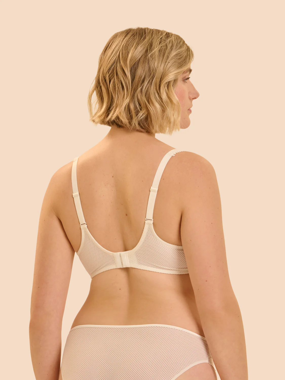 Full cup support bra - Natural - Image 2