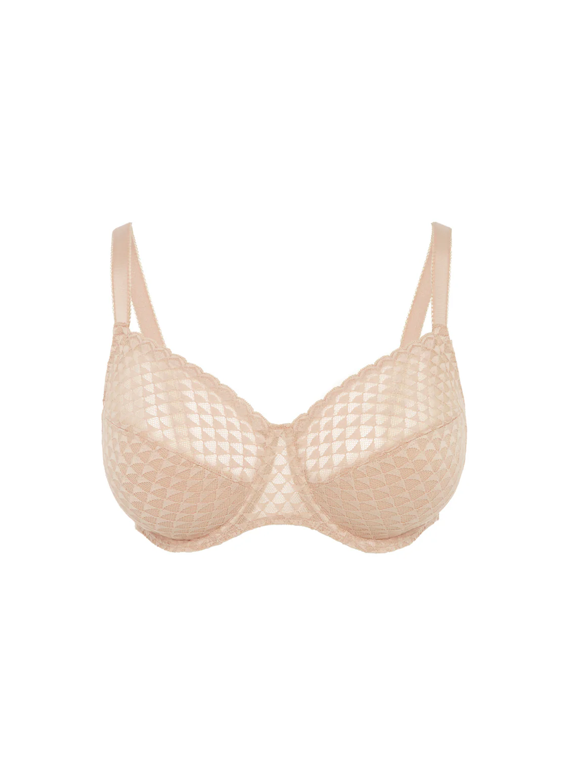 Full cup support bra - Peau rosée - Image 8