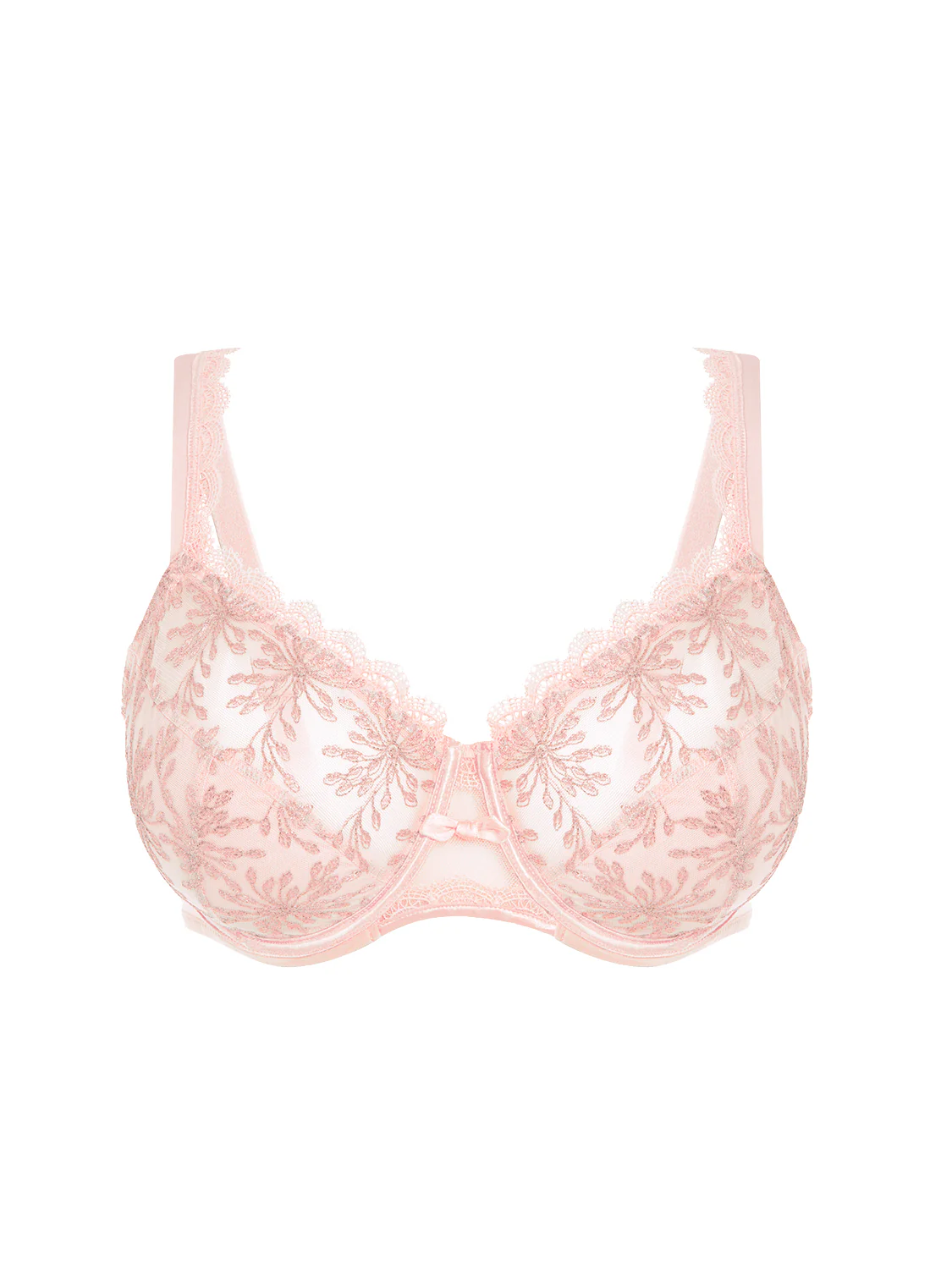 Full cup support bra - Petal Powder - Image 5