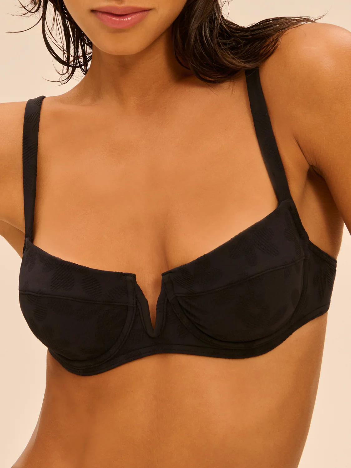 Half cup bra - Black - Image 2
