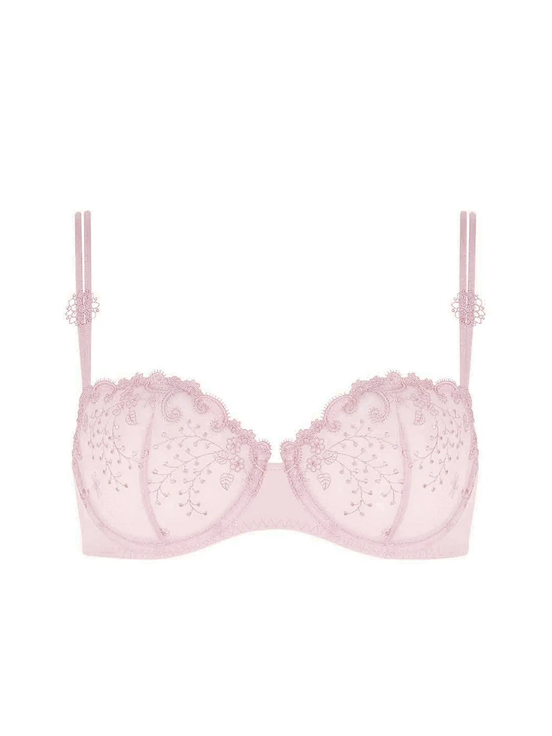 Half cup bra - Blush - Image 4