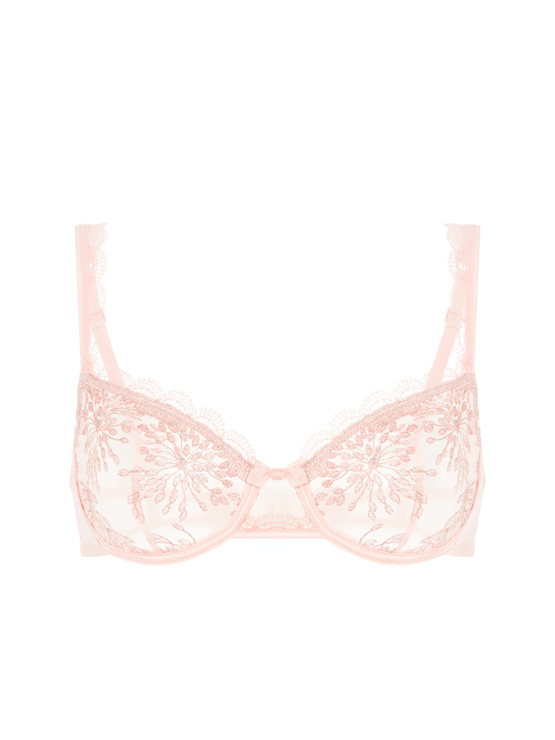 Half cup bra - Petal Powder - Image 5