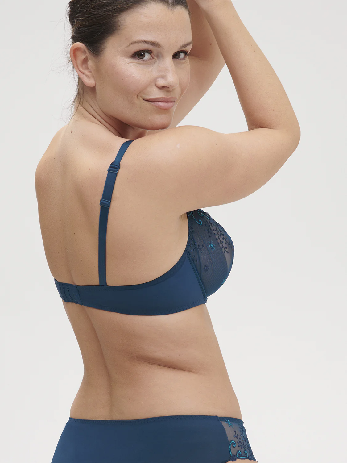 Half cup bra - Prestige Blue - Image 7