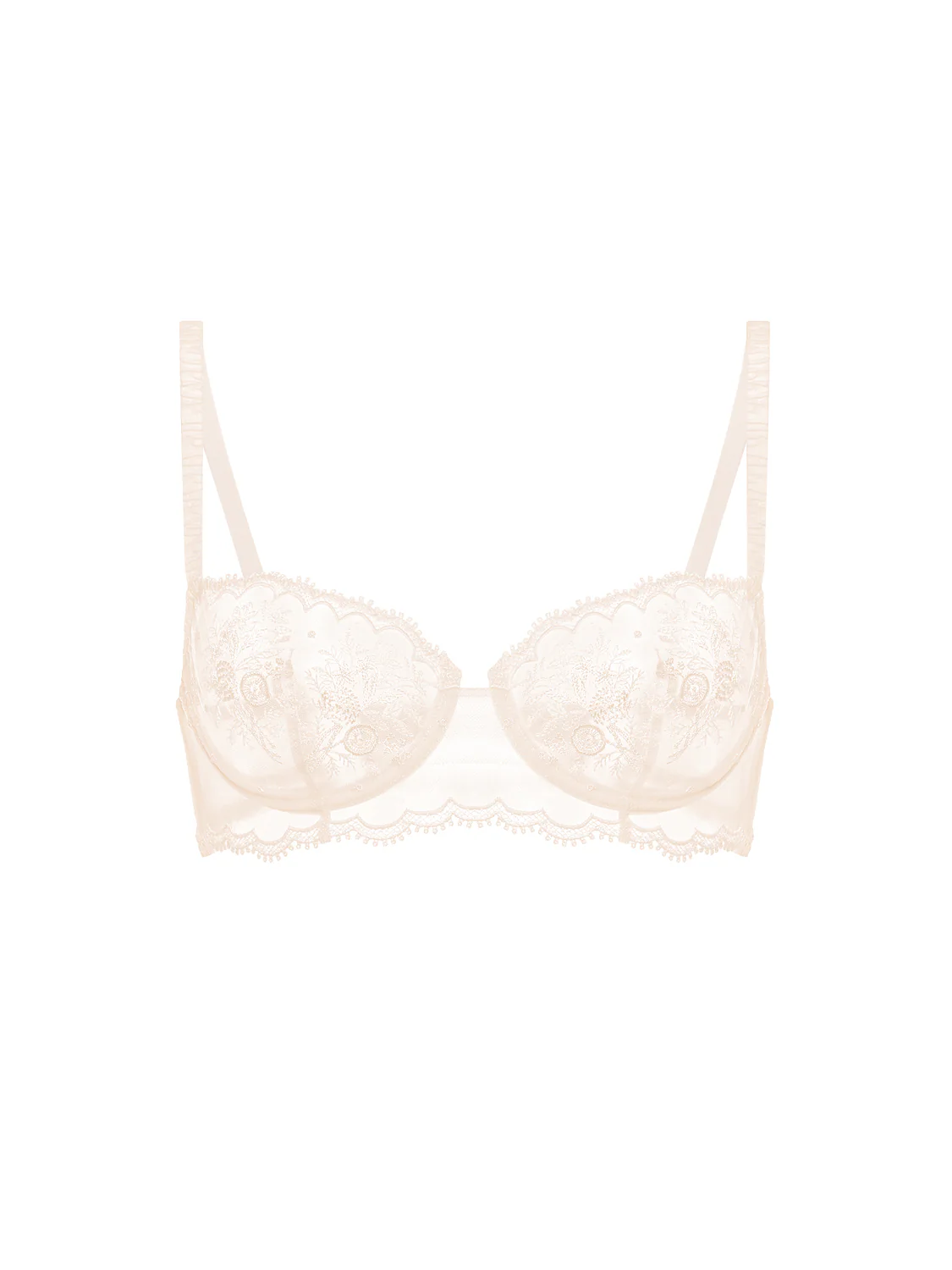Half cup bra - Sakura pink - Image 7