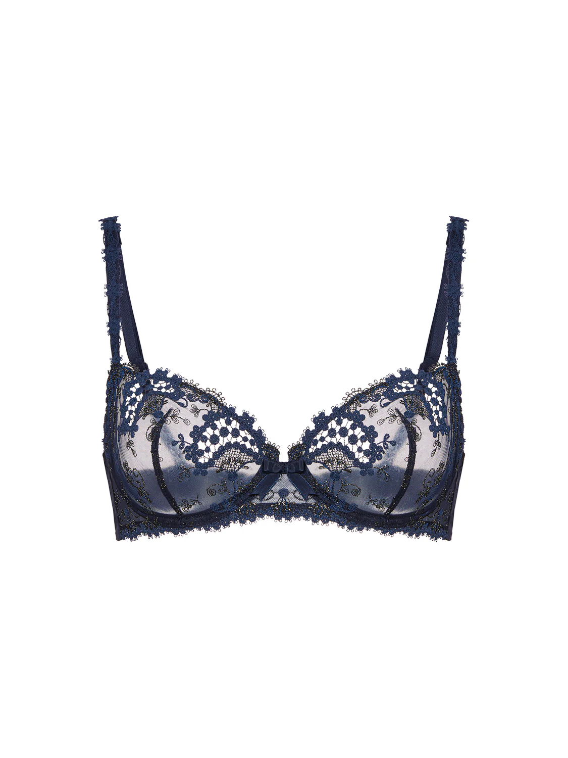 Half cup bra - Sapphire - Image 15