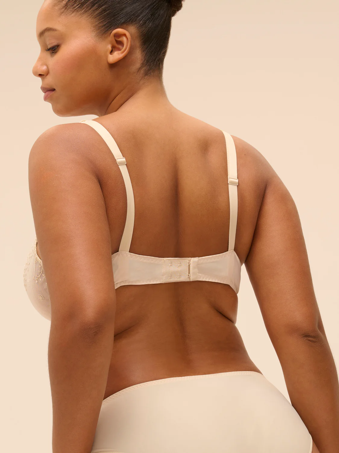 Half cup bra - Topaz Beige - Image 11