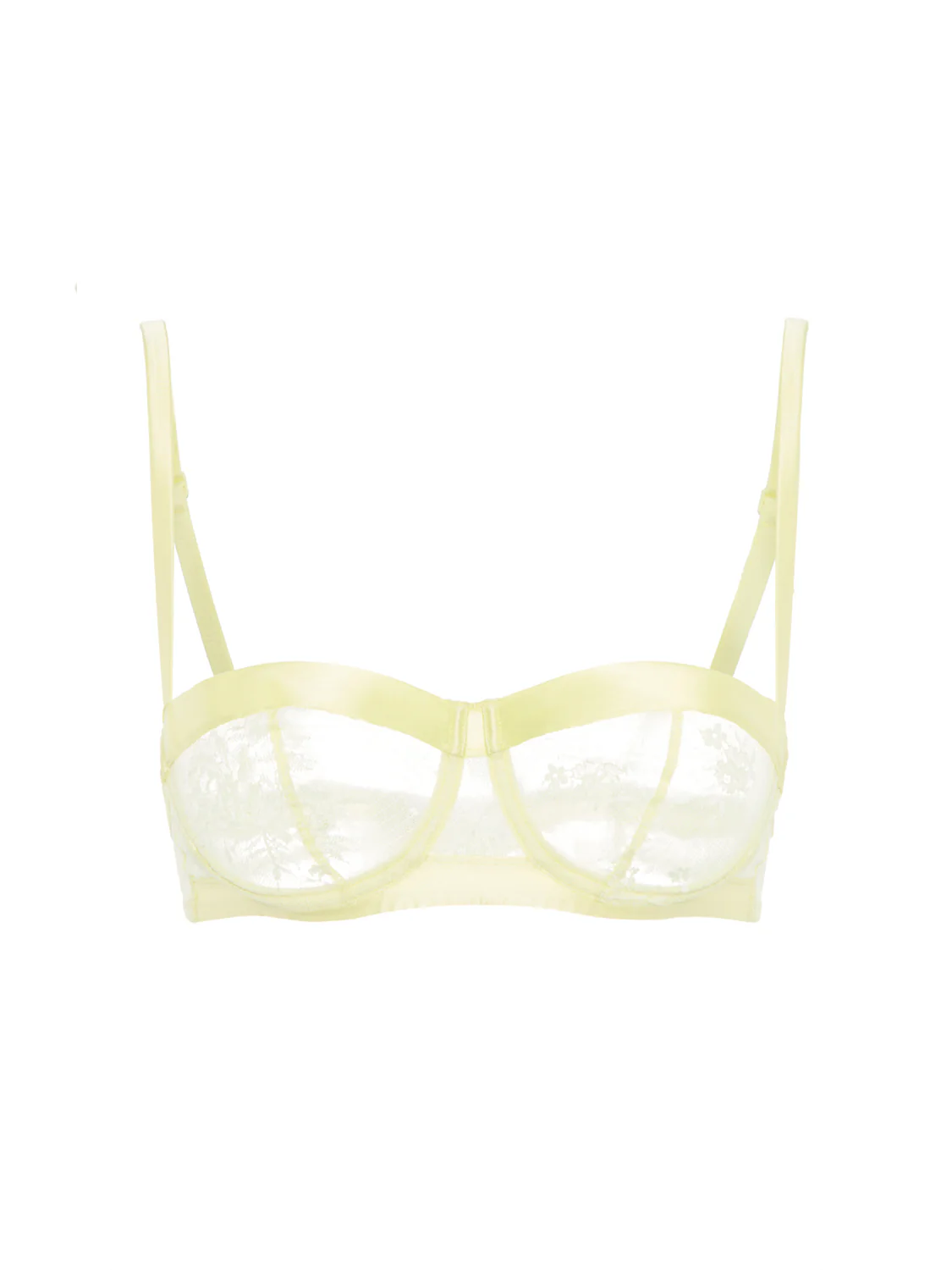 Half cup bra - Yellow Lemonade - Image 9