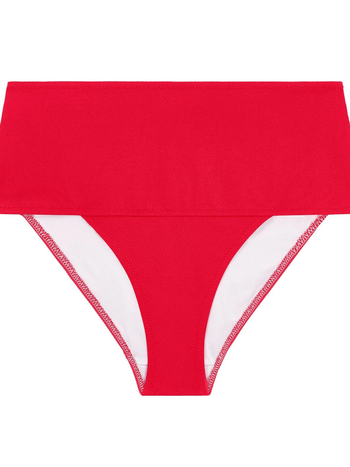 High-waist bikini brief - Cherry - Image 4