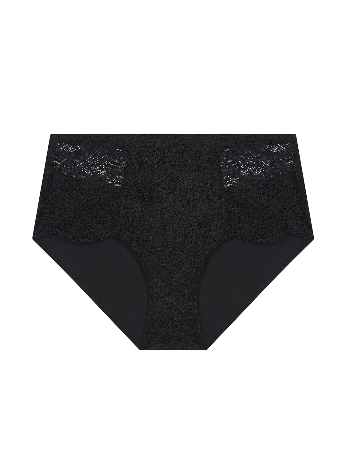 High-waist brief - Black - Image 6