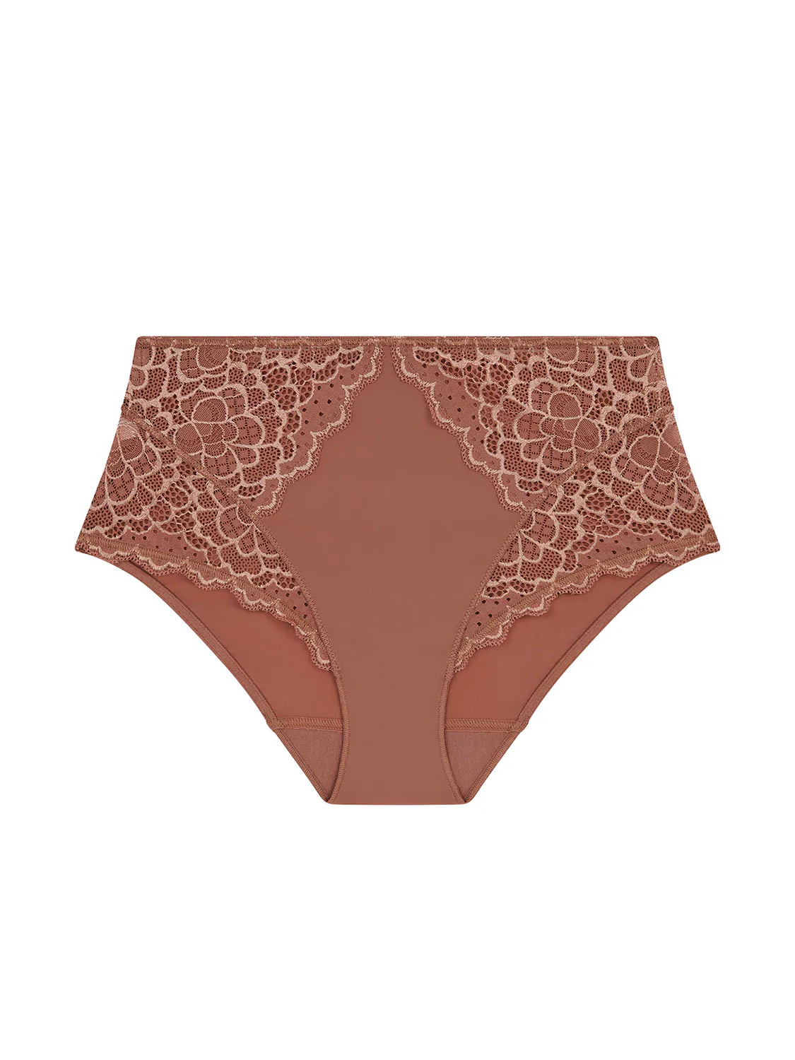High-waist brief - Coco brown - Image 7
