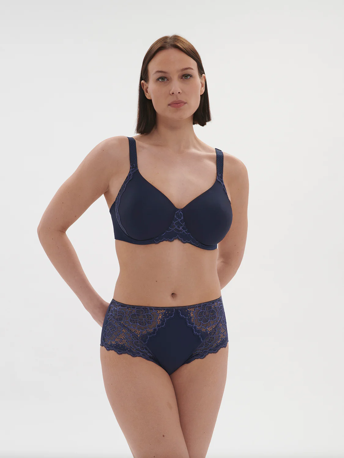 High-waist brief - Ink Blue - Image 6
