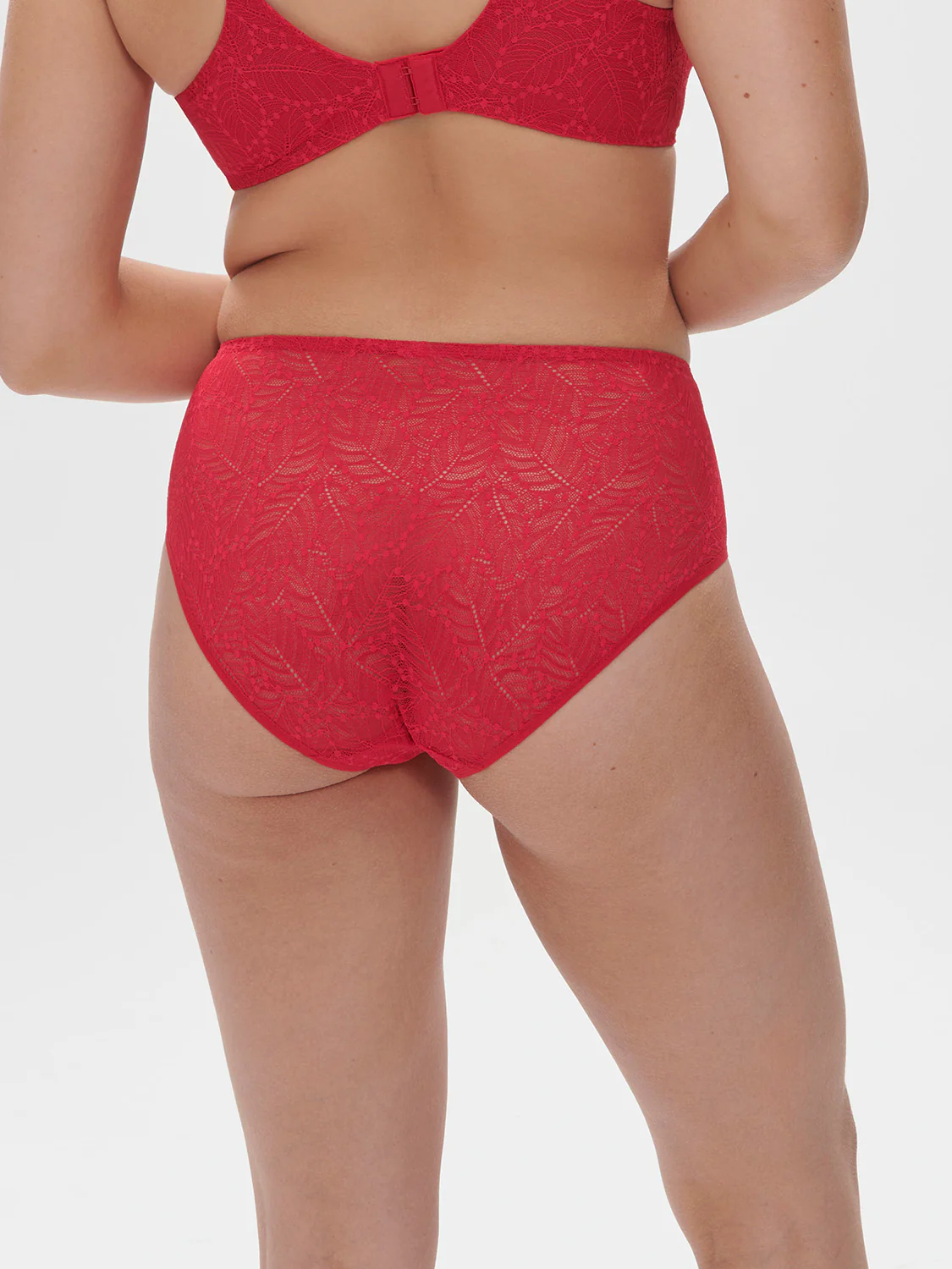High-waist brief - Ruby pink - Image 7