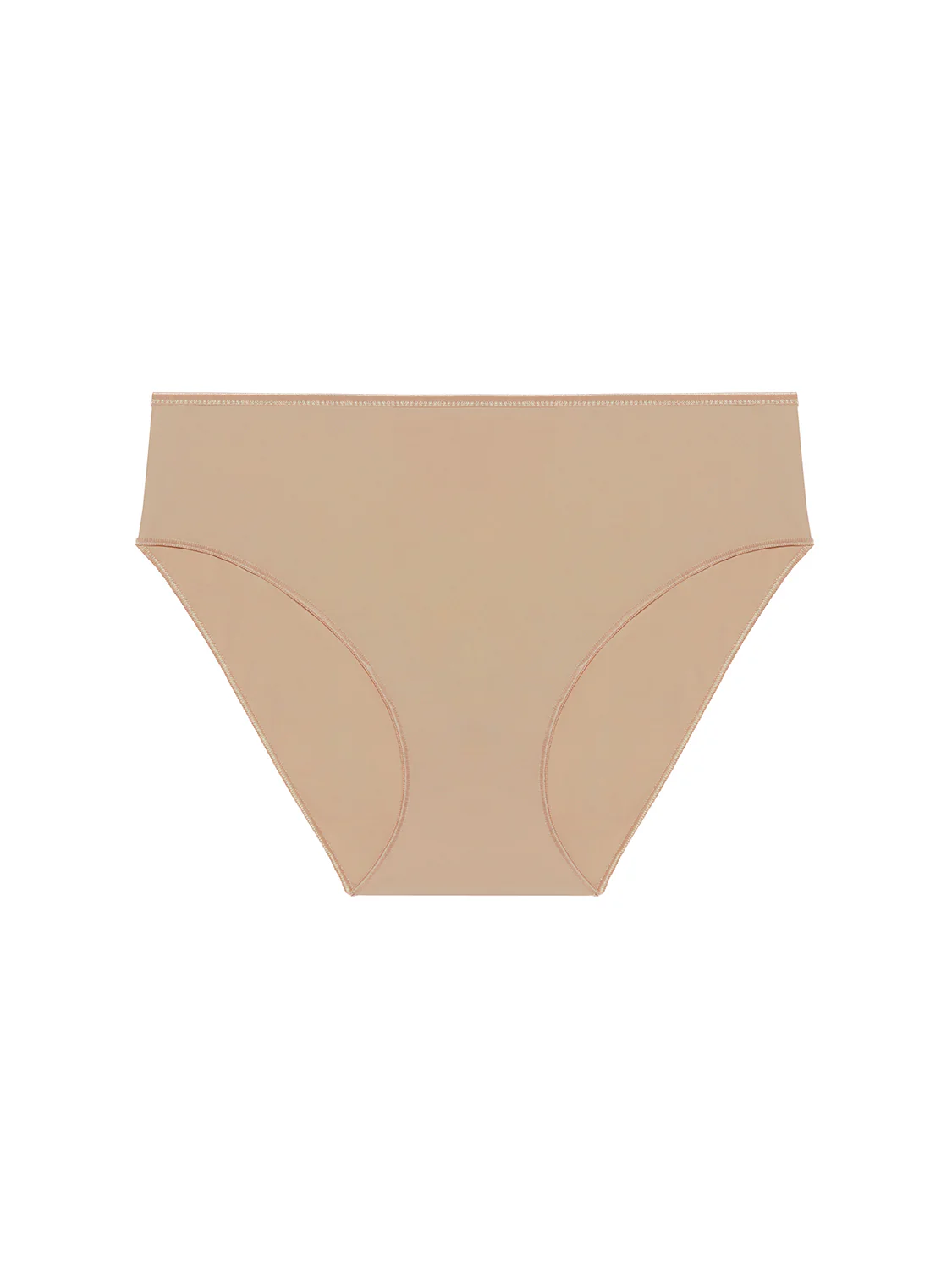 High waist cotton slip - Peau rosée - Image 6