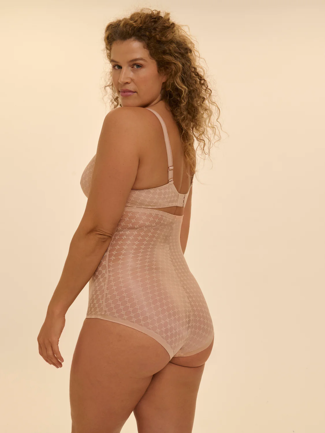 High waist shaper brief - Peau rosée - Image 12