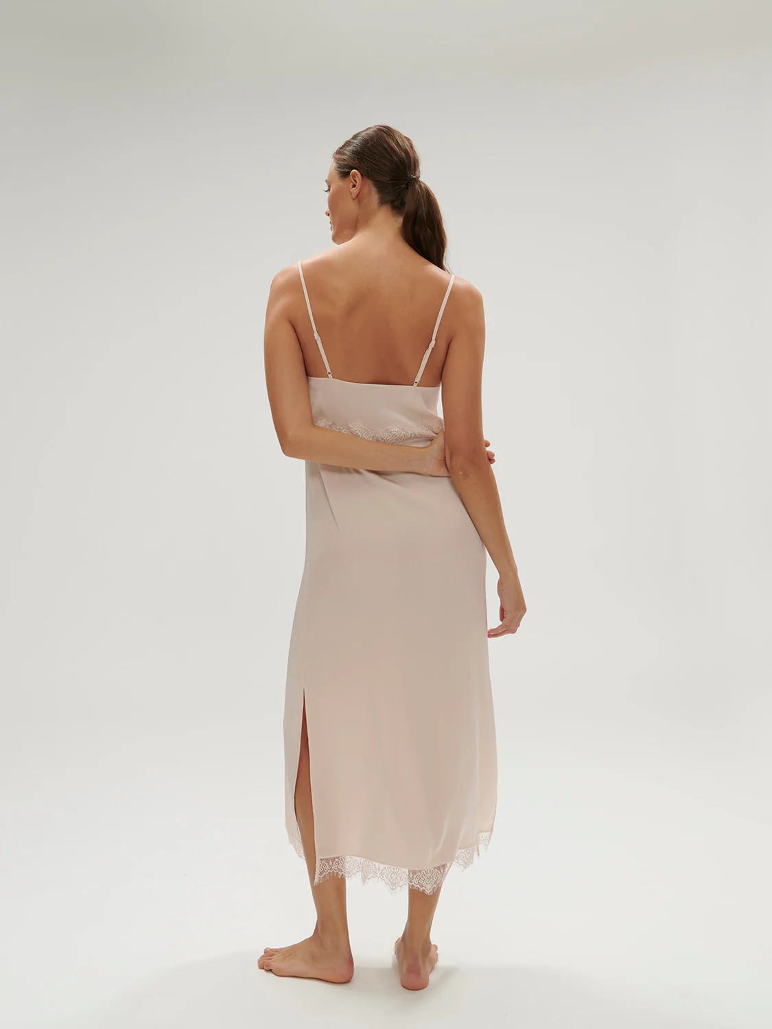 Long Nightdress - Sakura pink - Image 5