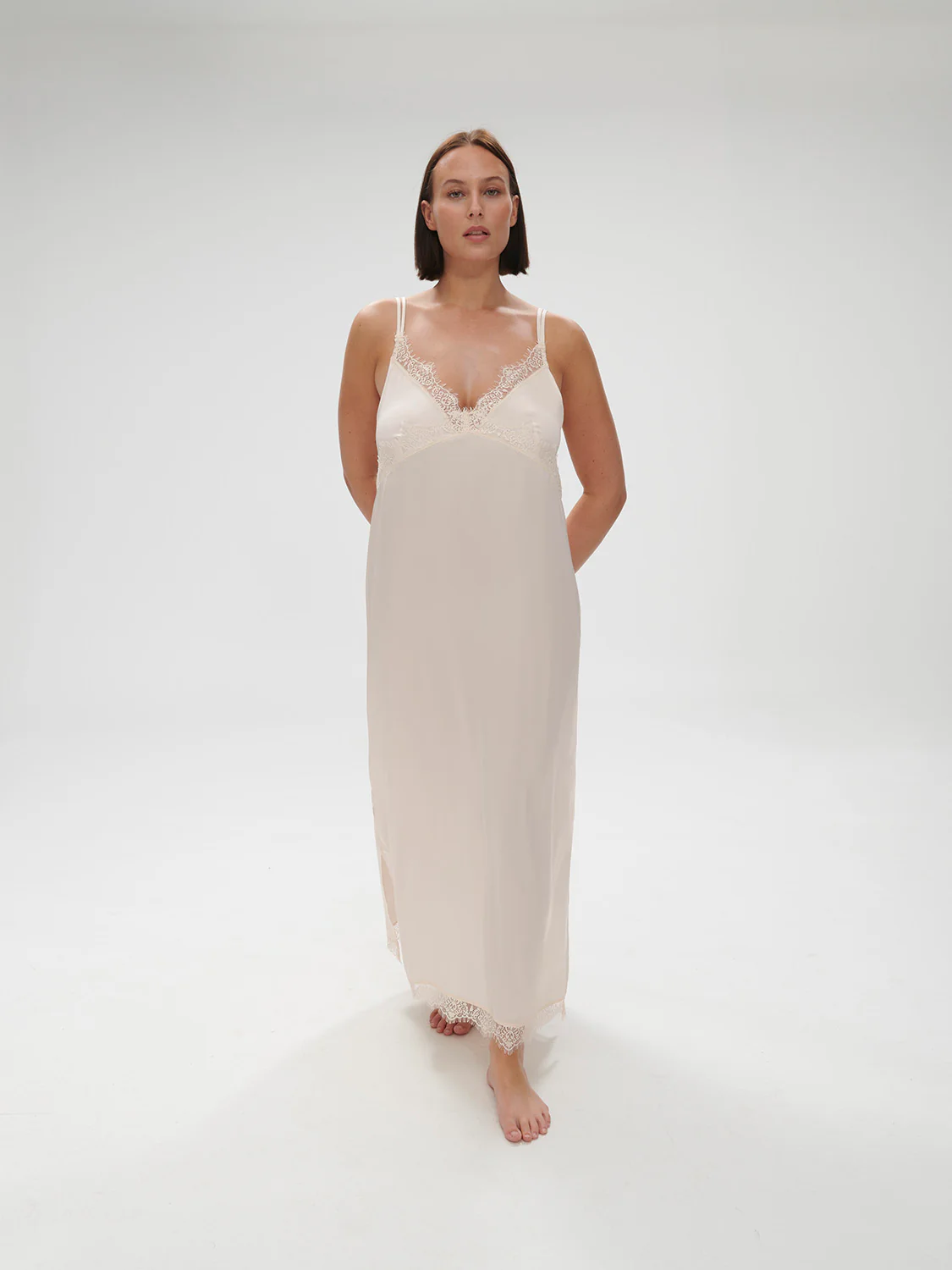 Long Nightdress - Sakura pink - Image 9