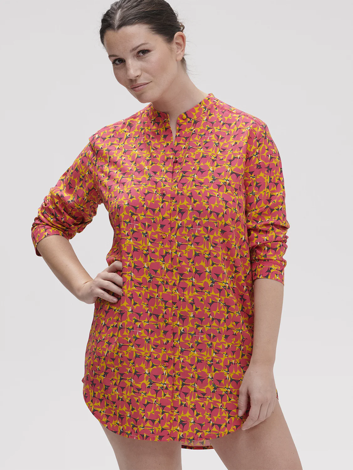 Long sleeved nightdress - Groovy Print - Image 6
