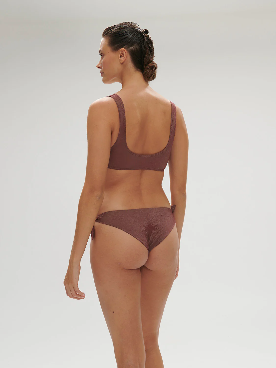 Mini brief - Lurex Dark Purple - Image 5