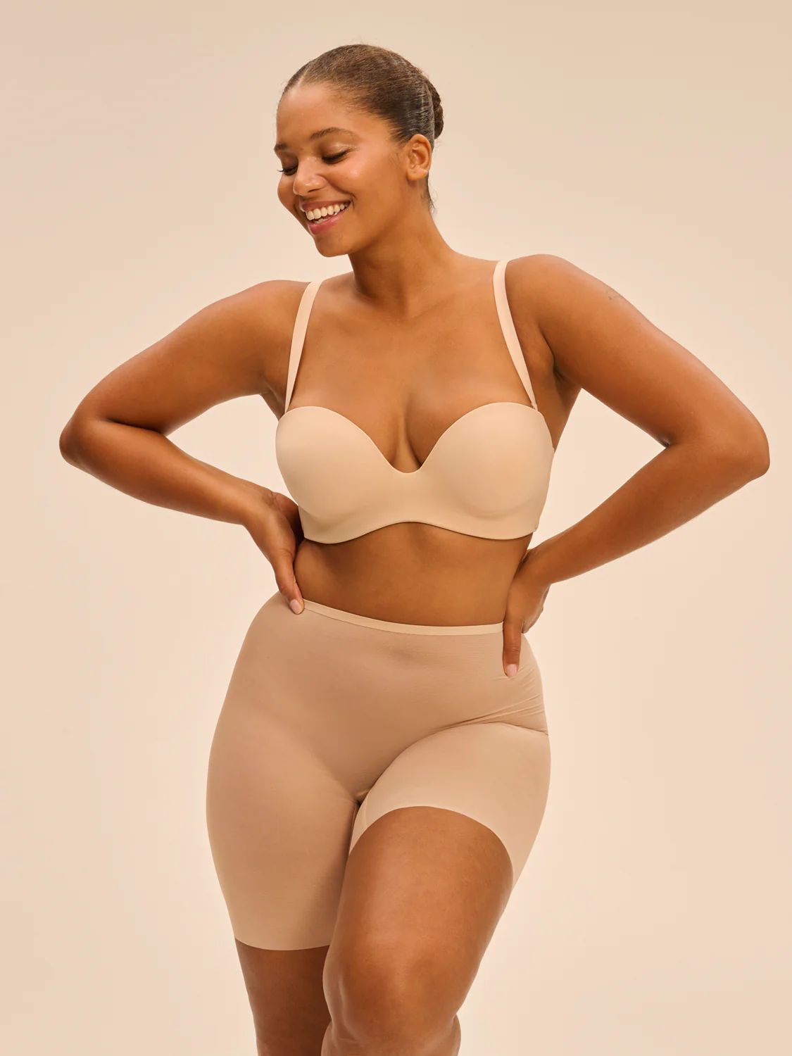 Multi-position strapless bra - Peau rosée - Image 11