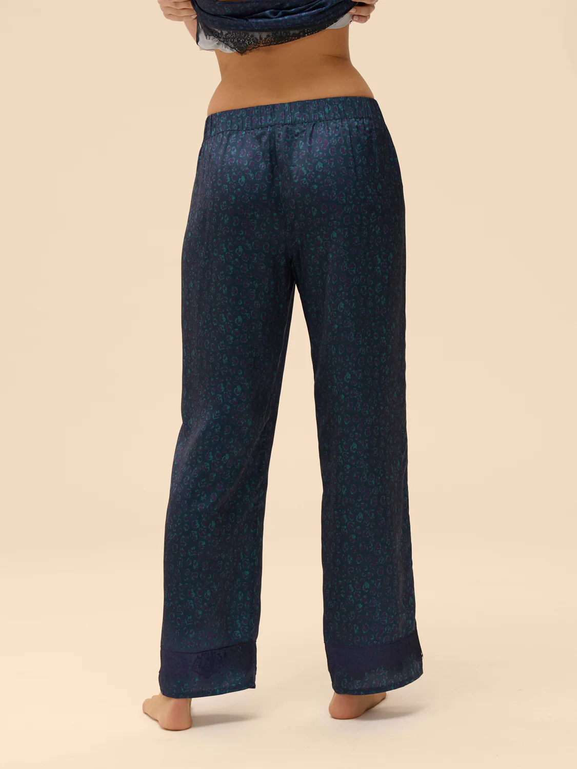 Night pants - Feline Blue - Image 2