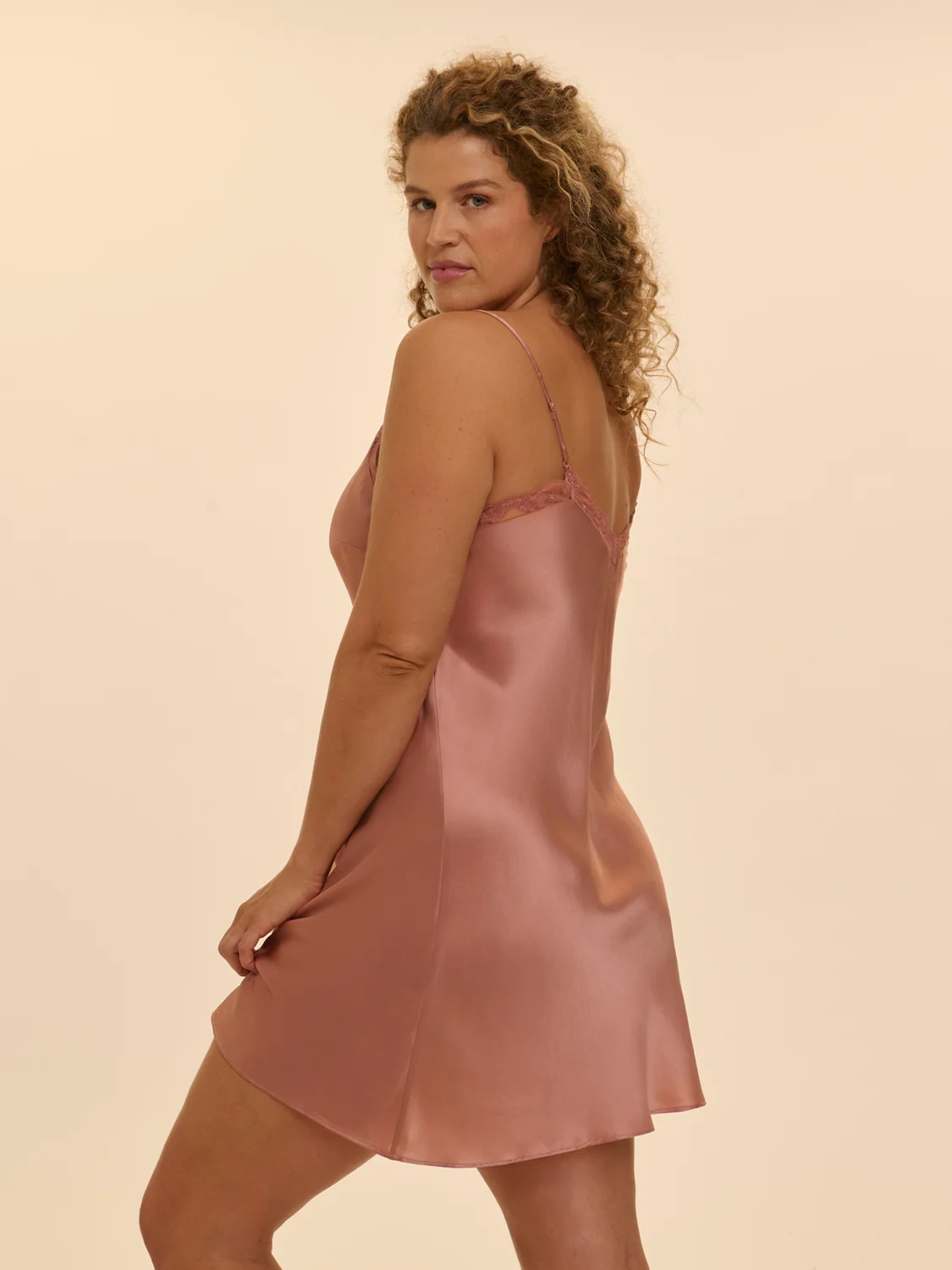 Nightdress - Smokey Pink - Image 12