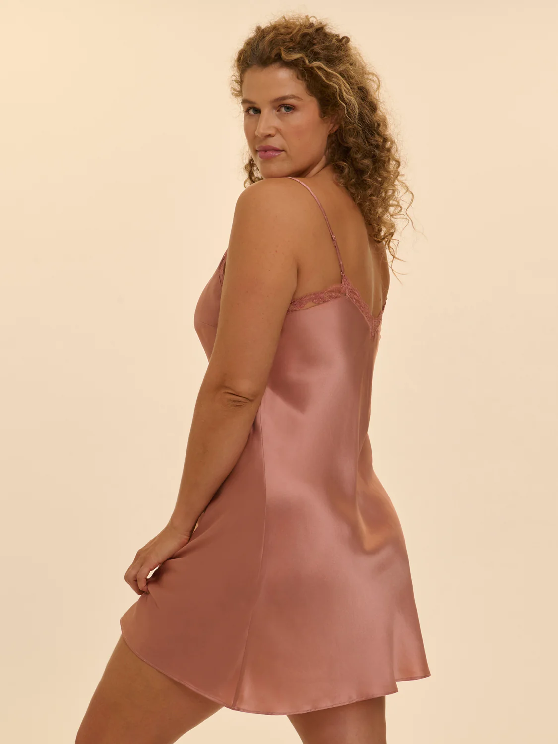 Nightdress - Smokey Pink - Image 9