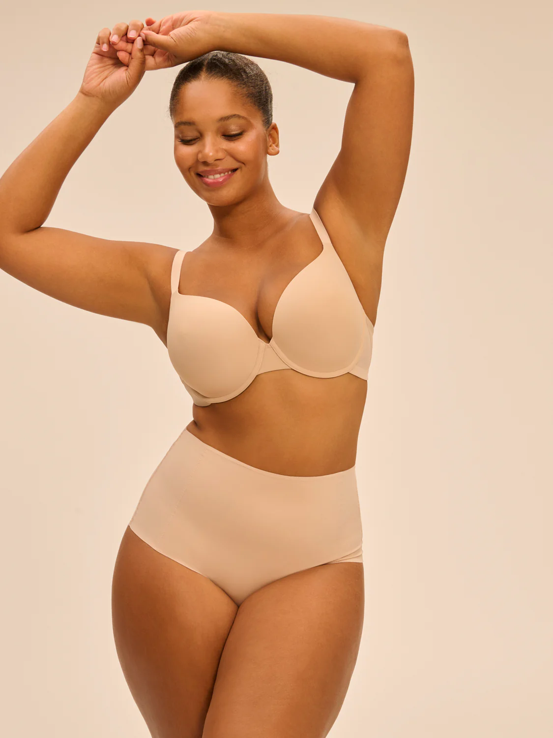 Padding plunge bra - Peau rosée - Image 8
