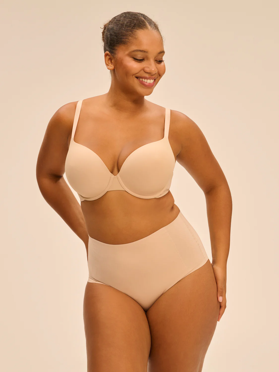 Padding plunge bra - Peau rosée - Image 9