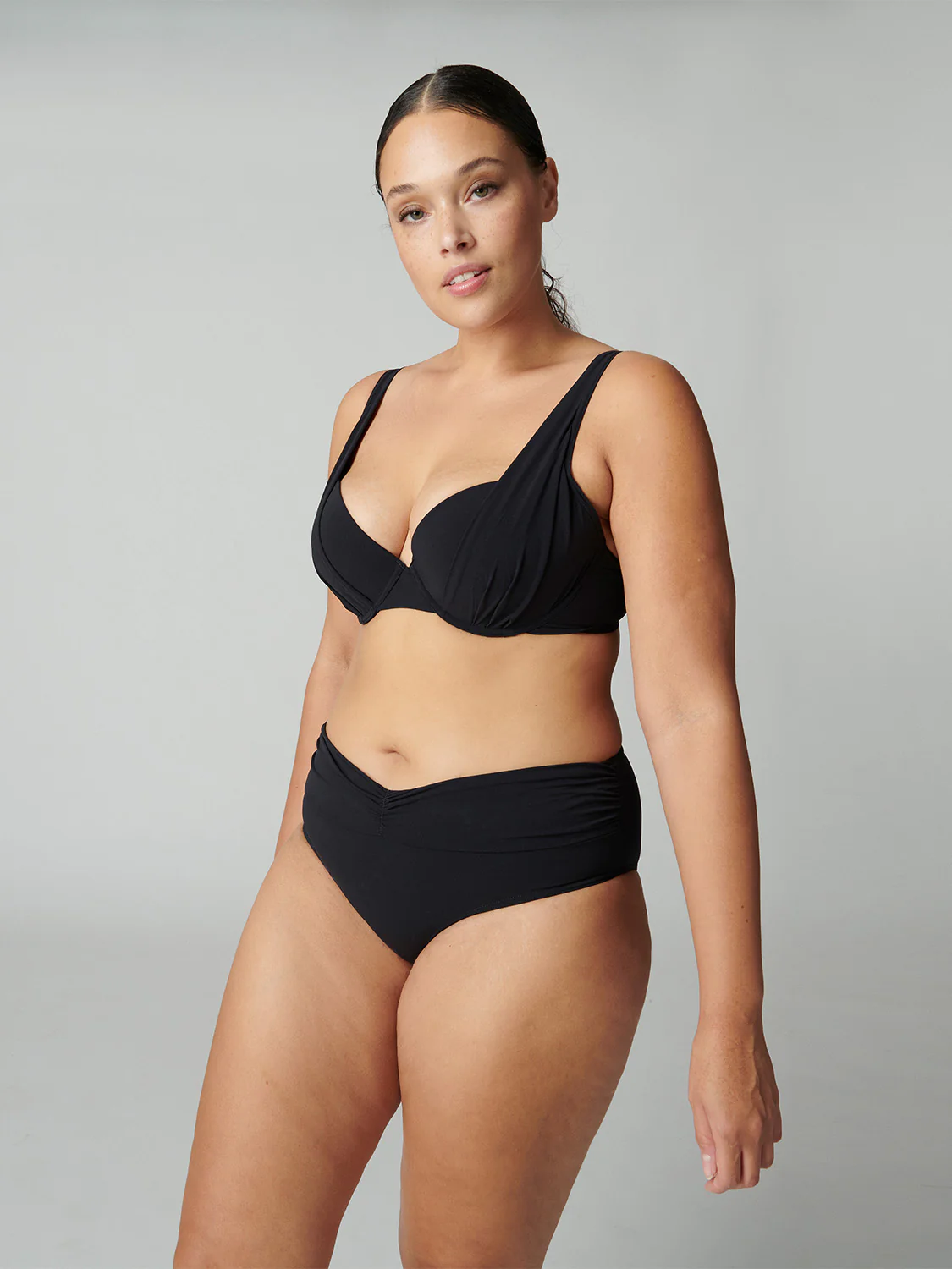 Push-up bikini top - Black - Image 8