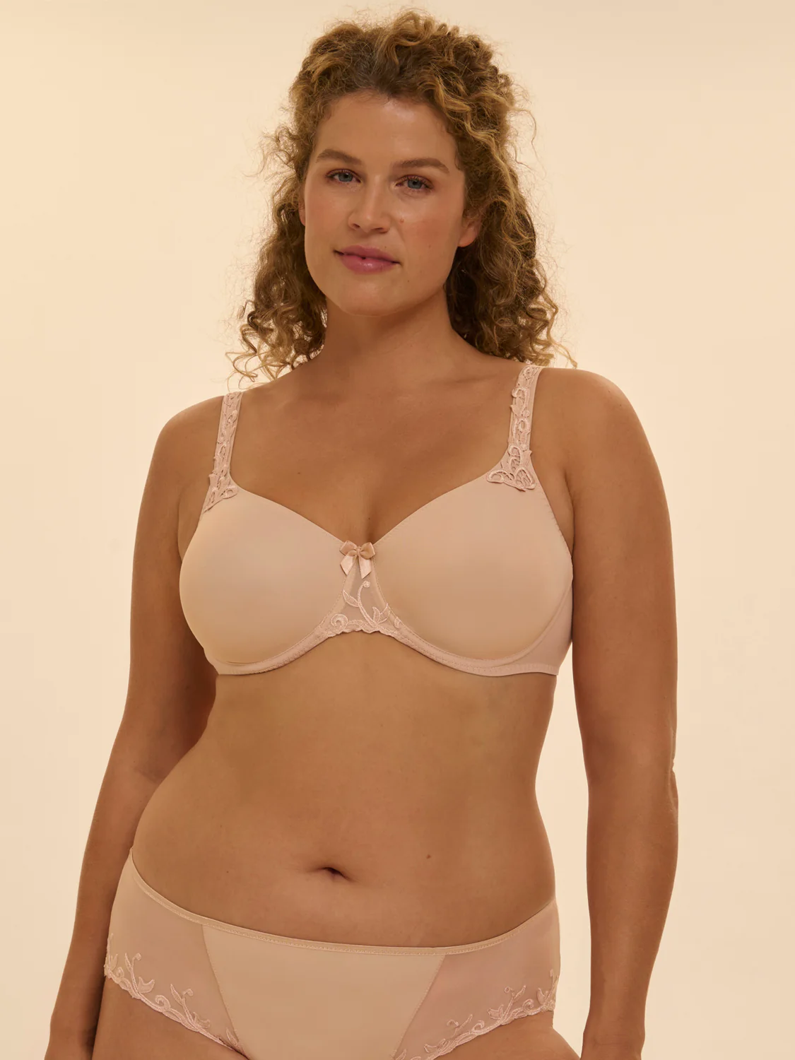 Rigid moulded bra - Peau rosée - Image 3