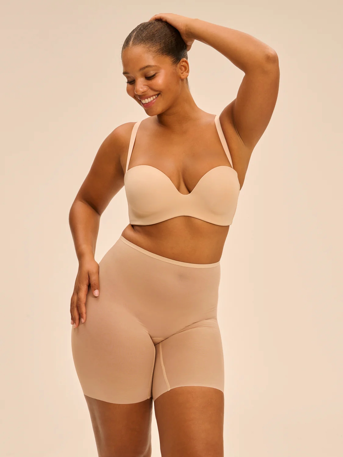 Shaper shorts - Peau rosée - Image 11