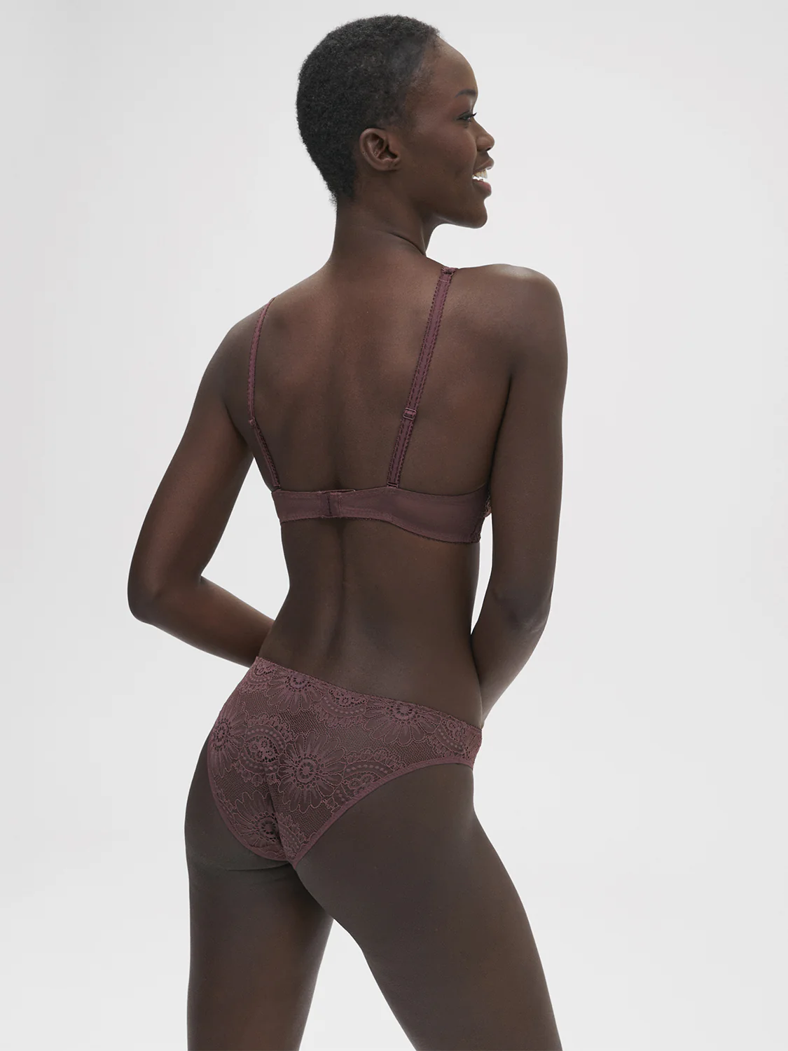 Soft cup triangle bra - Byzantine - Image 4
