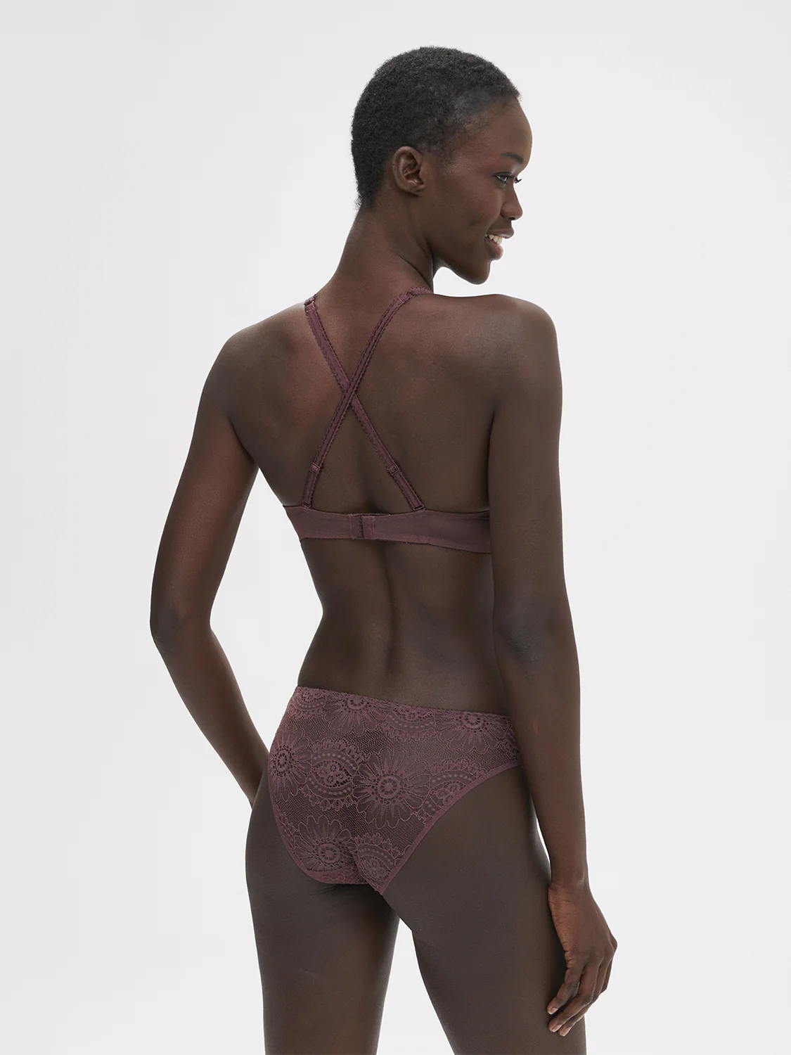 Soft cup triangle bra - Byzantine - Image 6