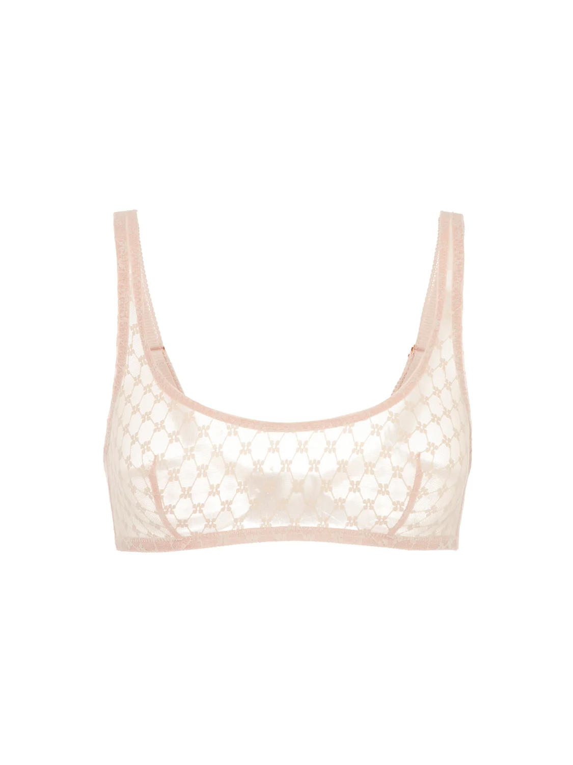 Soft cup triangle bra - Peau rosée - Image 13