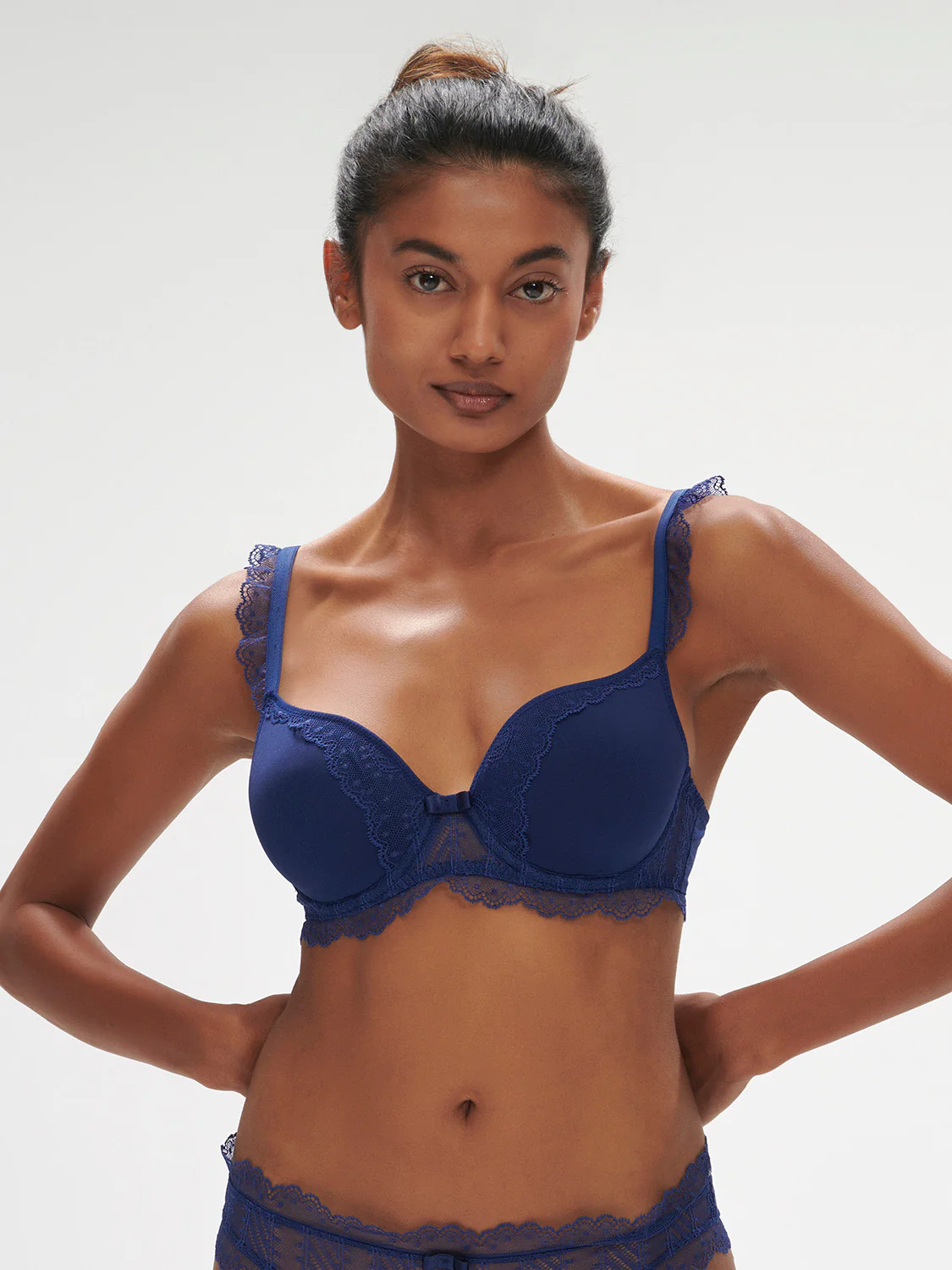 Spacer plunge bra - Midnight