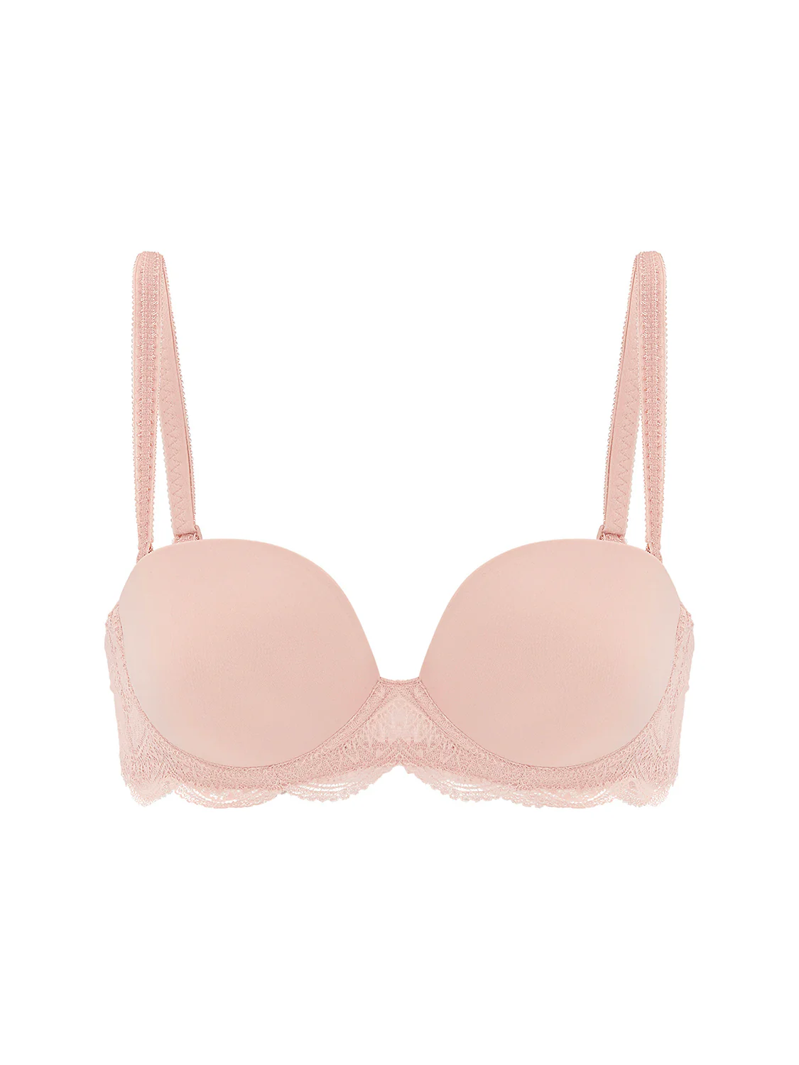 Strapless plunge bra - Peau rosée - Image 8