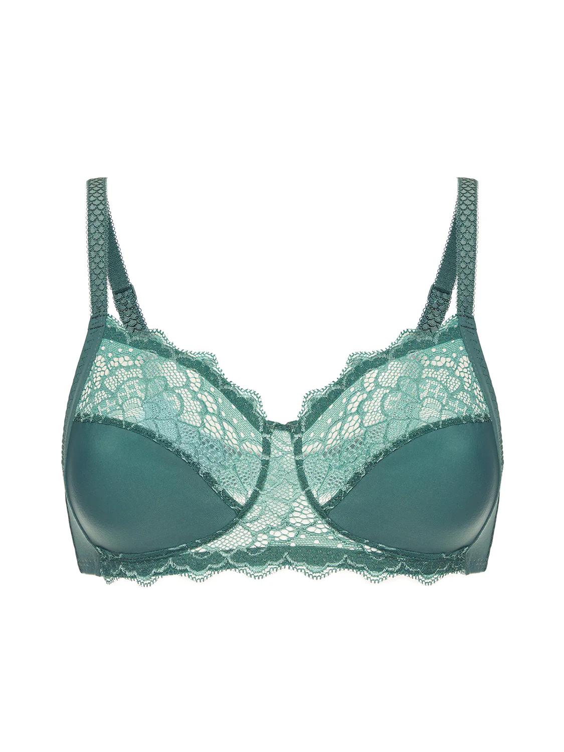 Structured wireless bra - Boreal Green - Image 11