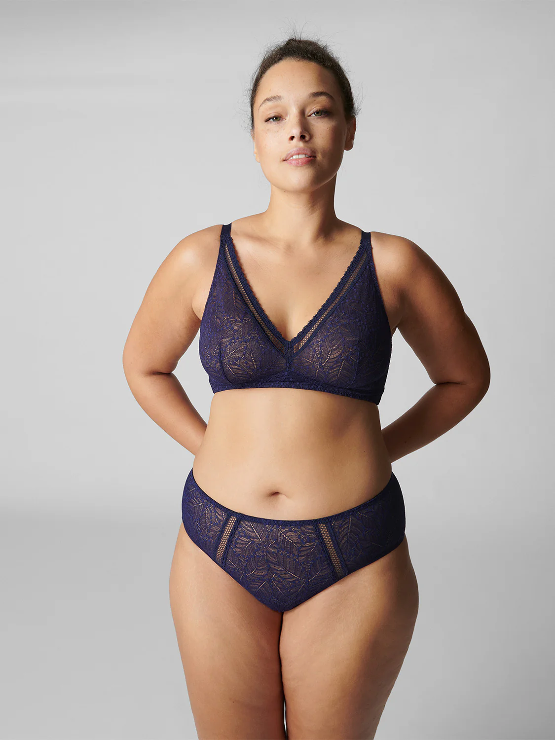 Structured wireless bra - Midnight - Image 8
