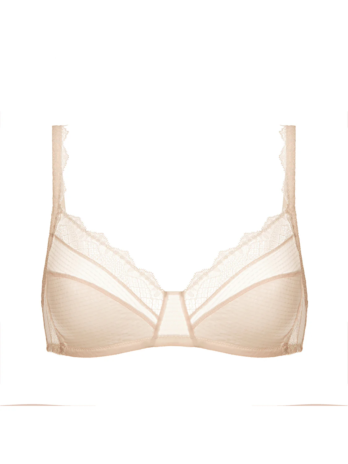 Structured wireless bra - Sakura pink - Image 3