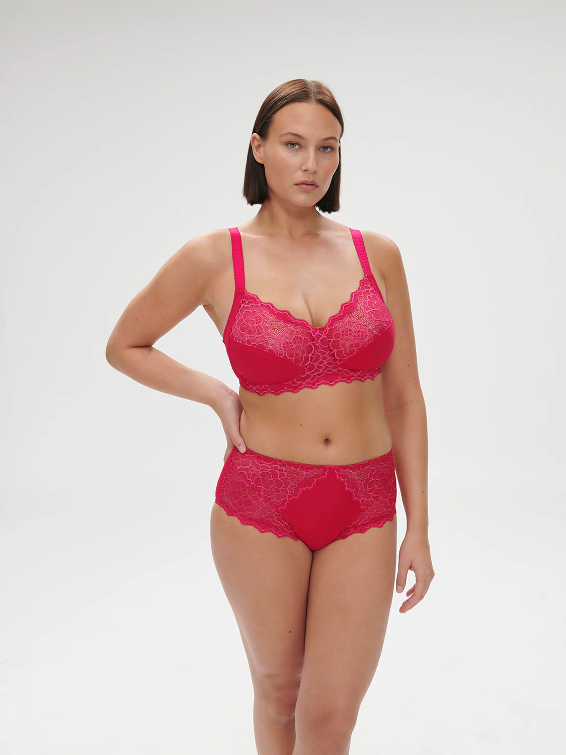Structured wireless bra - Teaberry Pink - Image 6